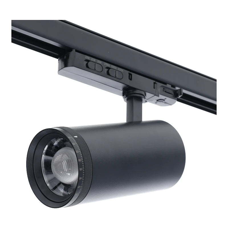 3-Fase Railspots | 20 | 25 | 30 watt Wattage Switch | CCT Switch | Gradenbundel Switch | Dimbaar - Outledtl.nl